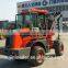 2016 new design mini construction equipment wheel loader with auger