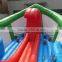 lifelike chameleon inflatable slide with full printing