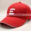 100% Cotton Material and 6-Panel Hat Panel Style Baseball Cap