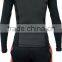 Polyester long sleeve lycra rash guard top for men L-02