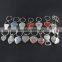 Carabiner Keychain Type and Metal Material metal heart shape rotating key chain