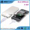 polymer battery charger power bank 4000mah with 2 usb