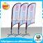 outdoor advertising rotating promotion flying teardrop banner flags printing for sales