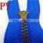 3# Metal Finished Zipper for Wholesale,close-end YG Slider