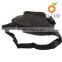 Guangzhou factory 100% real leather waist bag black leather mens bag