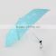 Top quality flat shape custom folding umbrella