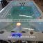 Fiberglass swimming pool spa with powerful massage jets endless spa pool JY8603