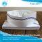 8.5cm height  paper forage hat (double blue strip)