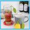 Hot Selling LFGB Silicone Strawberry Tea Infuser