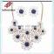 No.1 Yiwu Exporting Commission Agent Wanted Delicate Flower Choker Necklace Statement Necklace 2016 Necklace Set