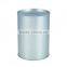 Oval shape tea tin can packing