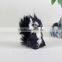 New design animated black animal toy bulk plastic squirrel