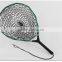 Aluminum fly fishing tackle, rubber handle fishing landing net