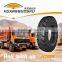 Heavy truck tyre 1100-20 weights 76 kgs