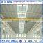 Fireproof prefabricated steel workshop with 5 tons crane