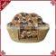 Wholesale dog supply multi designs natrual straw woven bed for dog