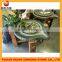 Home office ornament big antique round teaboard