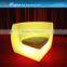nice design sofa / glowing led sofa /light up LED furniture