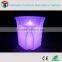 Rechargeable battery operated RGBW color change illuminated LED Bar Counter