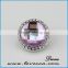 18mm crystal snap button charm