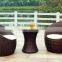Rattan Furniture Outdoor for Cafe, tables and chairs coffee tables sets