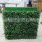 Indoor artificial plastic boxwood hedge for decoration