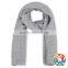 Gray neckerchief one size fit most Adult wraps
