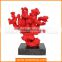 Wholesale resin artificial natural red coral for window display supplies