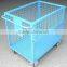 wire mesh container/ hand truck
