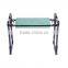 Kneeling Bench Chair, Folding Green Garden Kneeler