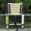 3.8m Aluminium Telescopic Step Ladder with EN131 approval