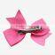 Hot sale beautiful Grosgrain Ribbon kids hair clips bows kids hair clips