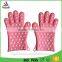 Kitchen Tools And Uses Smoking Grilling Silicone BBQ Gloves Grill Set Five Finger Shape Silicone Glove