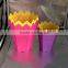 hexagon plastic flower pot series