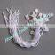 Fashion Clothing Used 8inch White Plastic Hang Tag Nylon String Locker