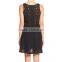 High Quality Black Lace Party Dress For Women