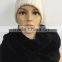 Black fashion young neck PV fleece tube scarf factory
