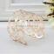 Dubai fashion jewelry 2015 heart hollow bangle with factory direct sale