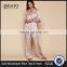 2017 MGOO Customized Pattern Printing Silk Pyjamas Long Sleeve Piping Pocket Satin Sleepwear Set For Women