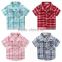2016 baby clothes cheap custom wholesale china plaid fashion thicken clothing winter boys short sleeve polo t-shirt