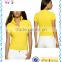 Plain fit mercerized summer cotton girls xx golf shirts