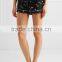2017 High quality lady pajamas custom print short sleeve sleep wear wholeasle