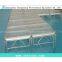 Stage Weddin Party Alumminum Stage Performacetempered Glass Stage