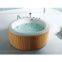 U-BATH freestanding round indoor jacuzzi bathtub from Foshan factory