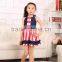 Wholesale Factory Sweet Lace Lower Hem Baby Girl Dress,joint Cute Dress,hang Neck Girls Dress MC6012204