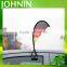 Hot advertising car window clip custom printed teardrop flag