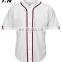 Custom blank plain pinstripe baseball jersey wholesale baseball tee shirts