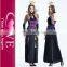 Girls Halloween Immortal Bride Sexy Purple Vampire Costume