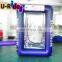 Hot sale inflatable cash tornado machine for advertising, inflatable cash cube