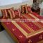 home textile handmade Soft Silk Material bedsheet with pillow cases 100% cotton bedding sets